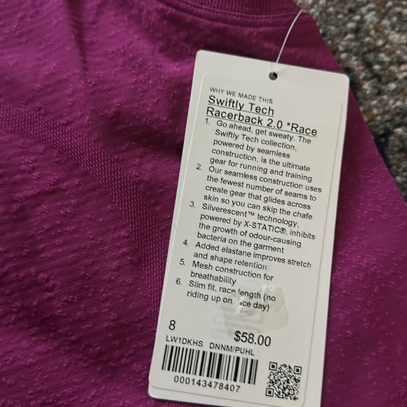 Lululemon Swiftly Tech 2.0 Race - Picture 2 of 2